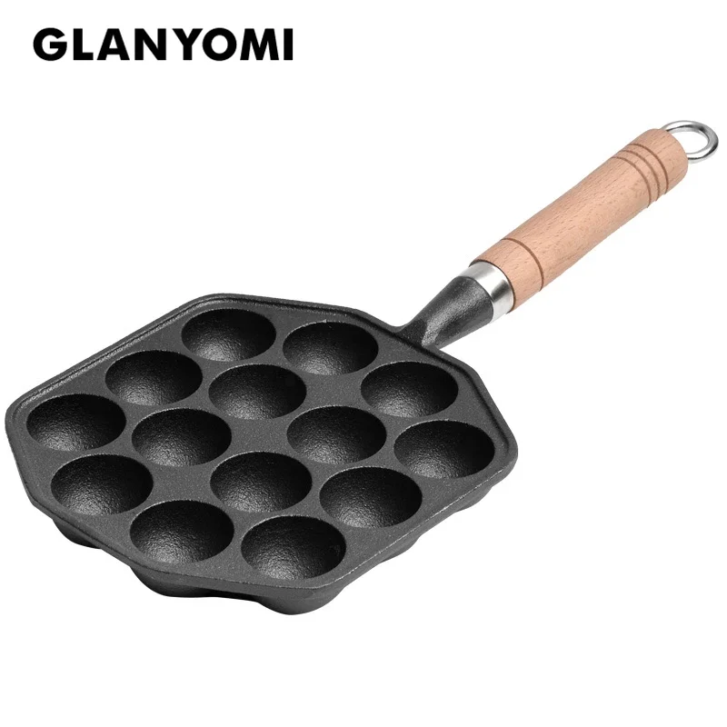 Takoyaki Pan Cast - 12/14 cavidades takoyaki pan takoyaki fabricante