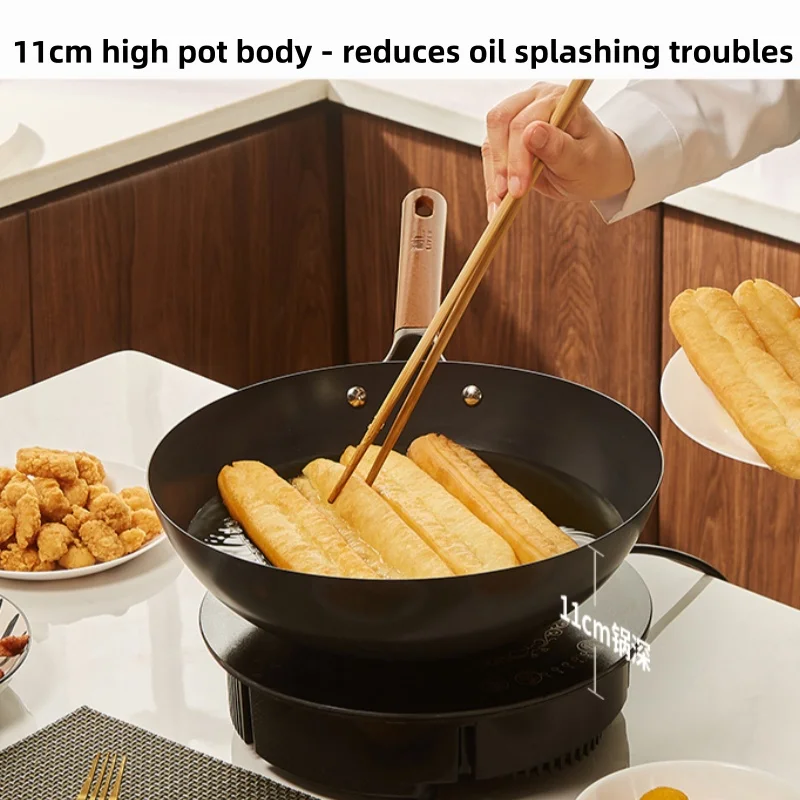 Panela wok tradicional chinesa - Home Cooking Chinese avaliação e preço