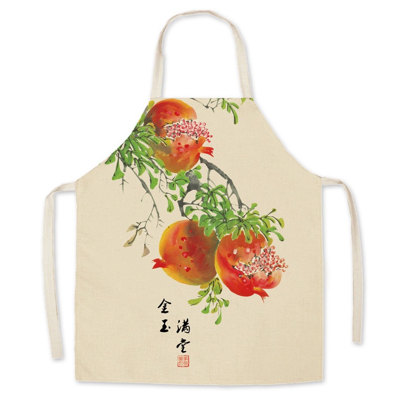 Avental de Linho Estilo Chinês - Home Cooking In Chinese avaliação e preço