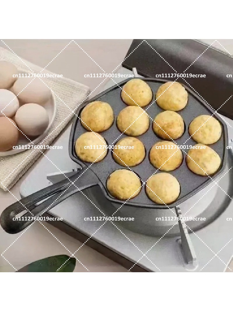 Panela de Ferro Fundido Antiad - Takoyaki Pan Cast avaliação e preço
