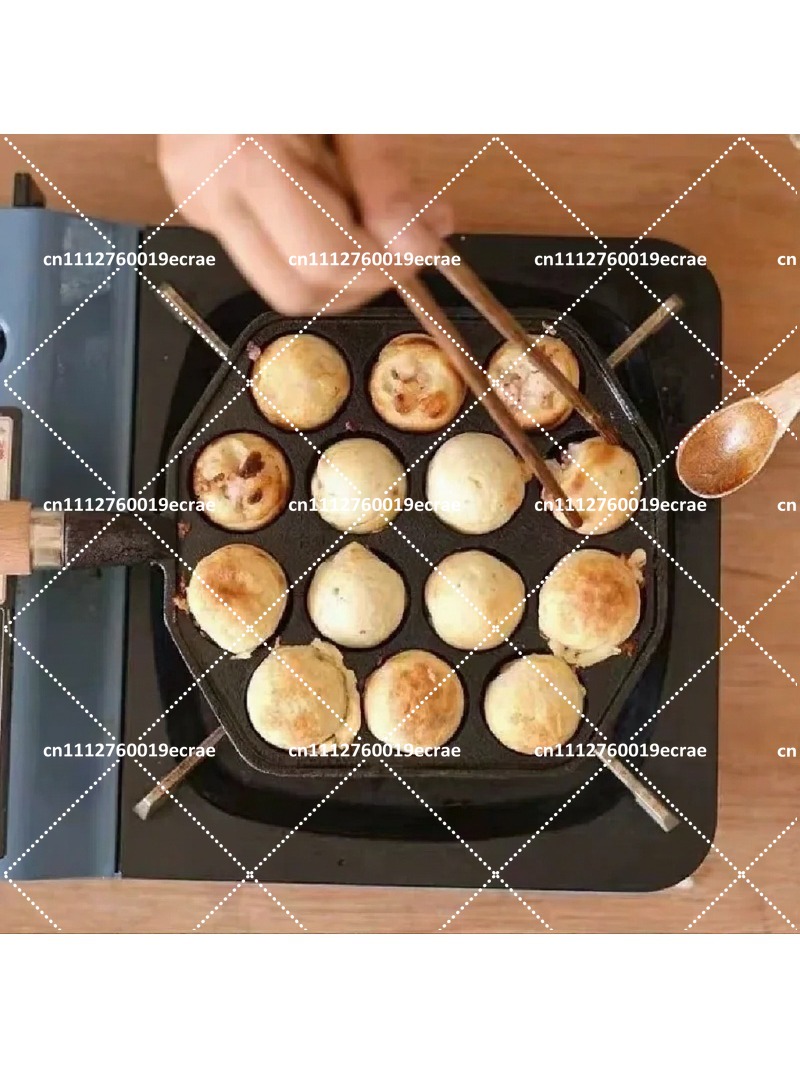 Panela de Ferro Fundido Antiad - Takoyaki Pan Cast avaliação e preço