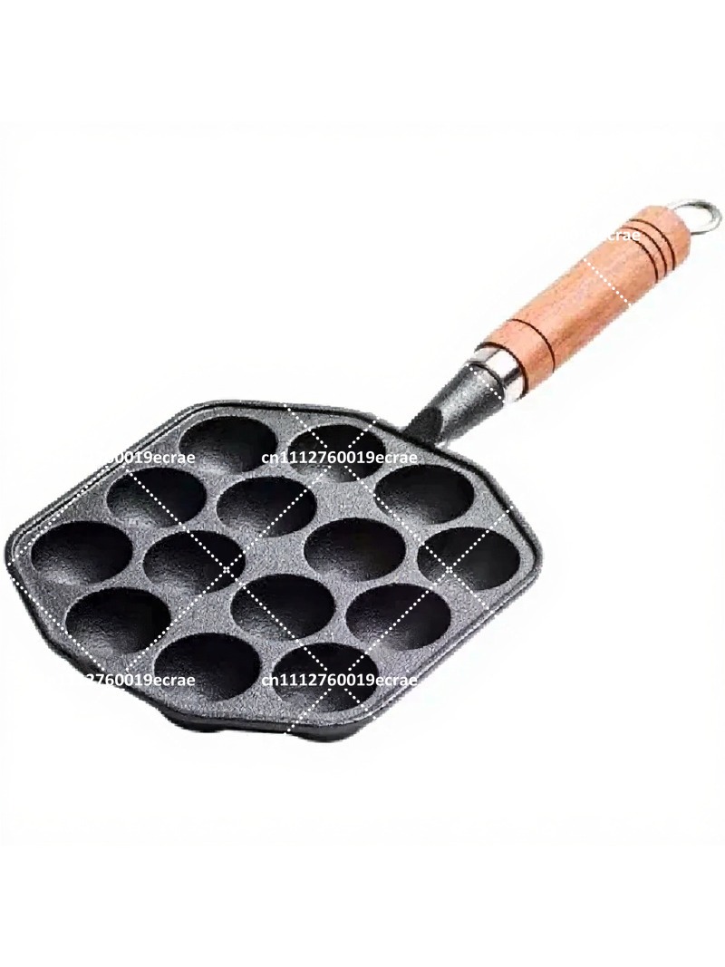 Panela de Ferro Fundido Antiad - Takoyaki Pan Cast avaliação e preço