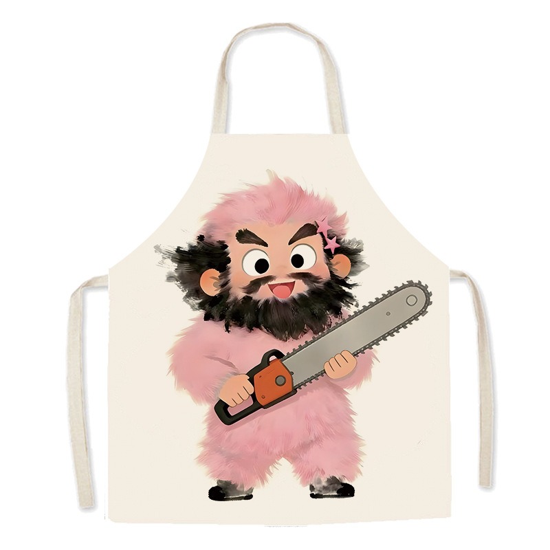Avental engraçado rosa com des - Home Cooking In Chinese avaliação e preço