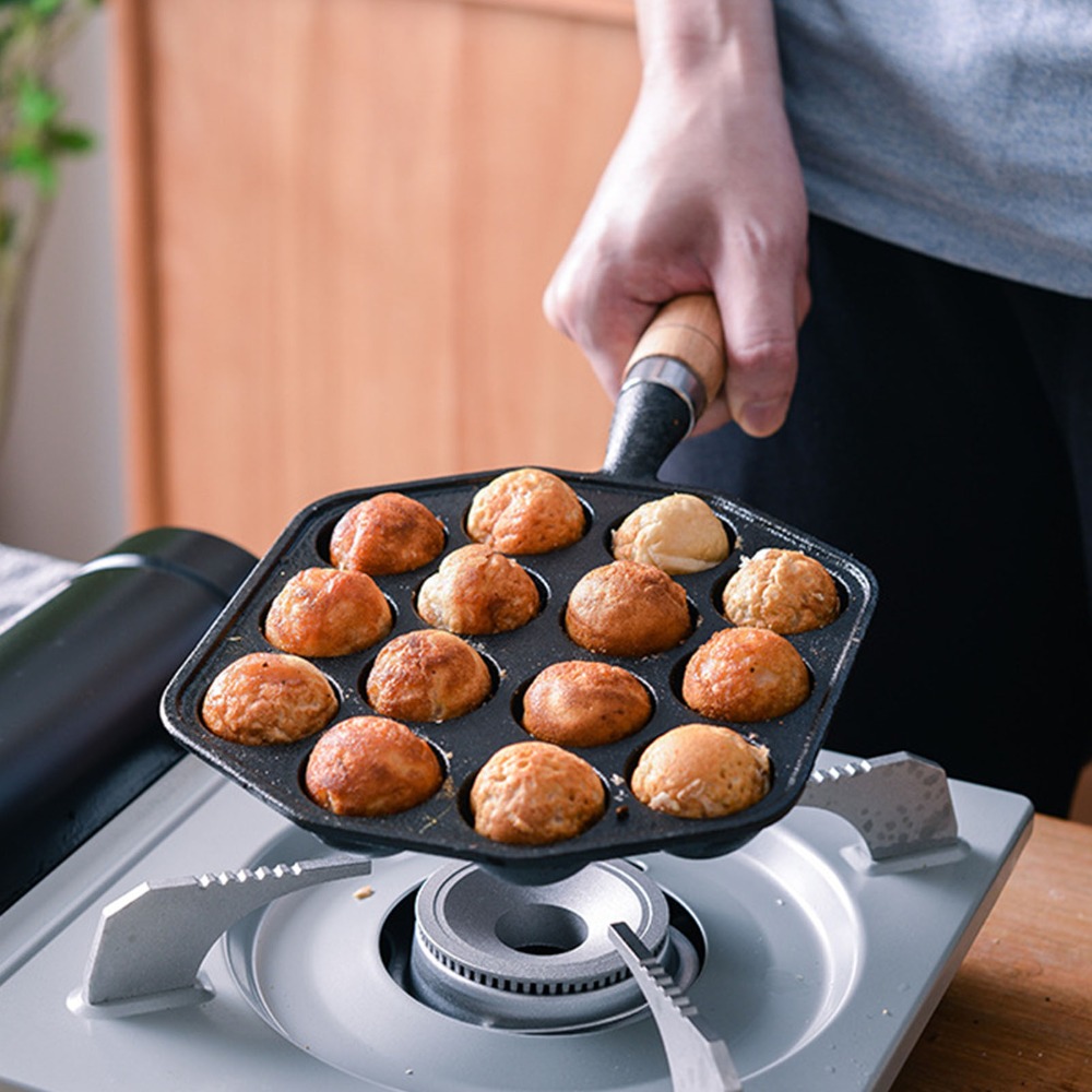 Forma de Takoyaki em Ferro Fun - Takoyaki Pan Cast avaliação e preço